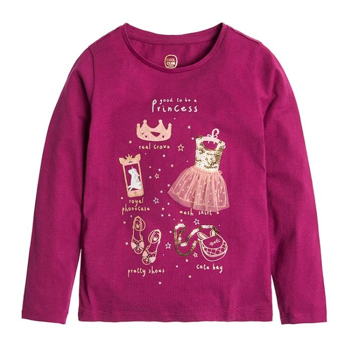 118-> PIĘKNA bluzeczka COOL CLUB mięciutka r.104 3-4Y