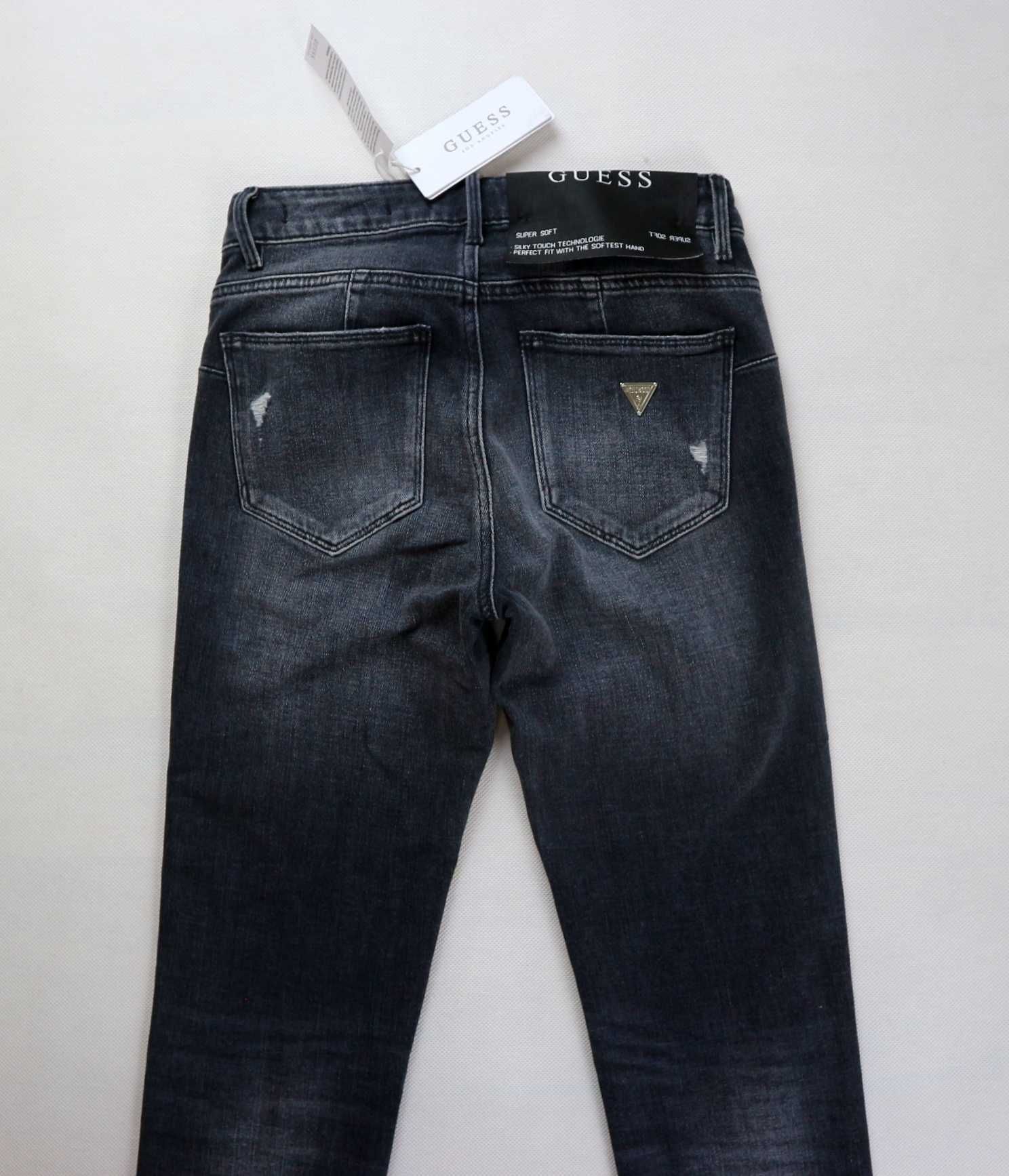 Guess Curve X spodnie jeansy W24 L30 pas 2 x 30/31 cm