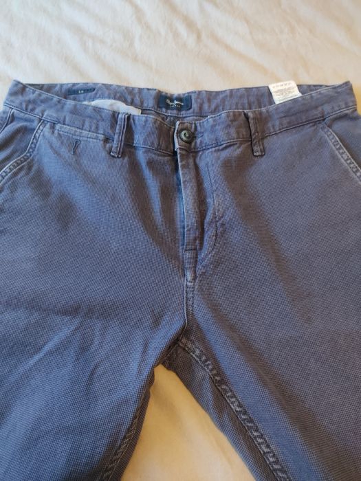 Calça PepeJeans azul 36x36, Homem