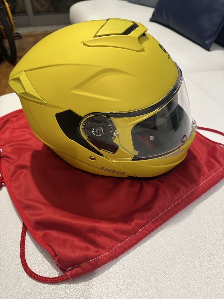 Capacete amarelo Shiro xs