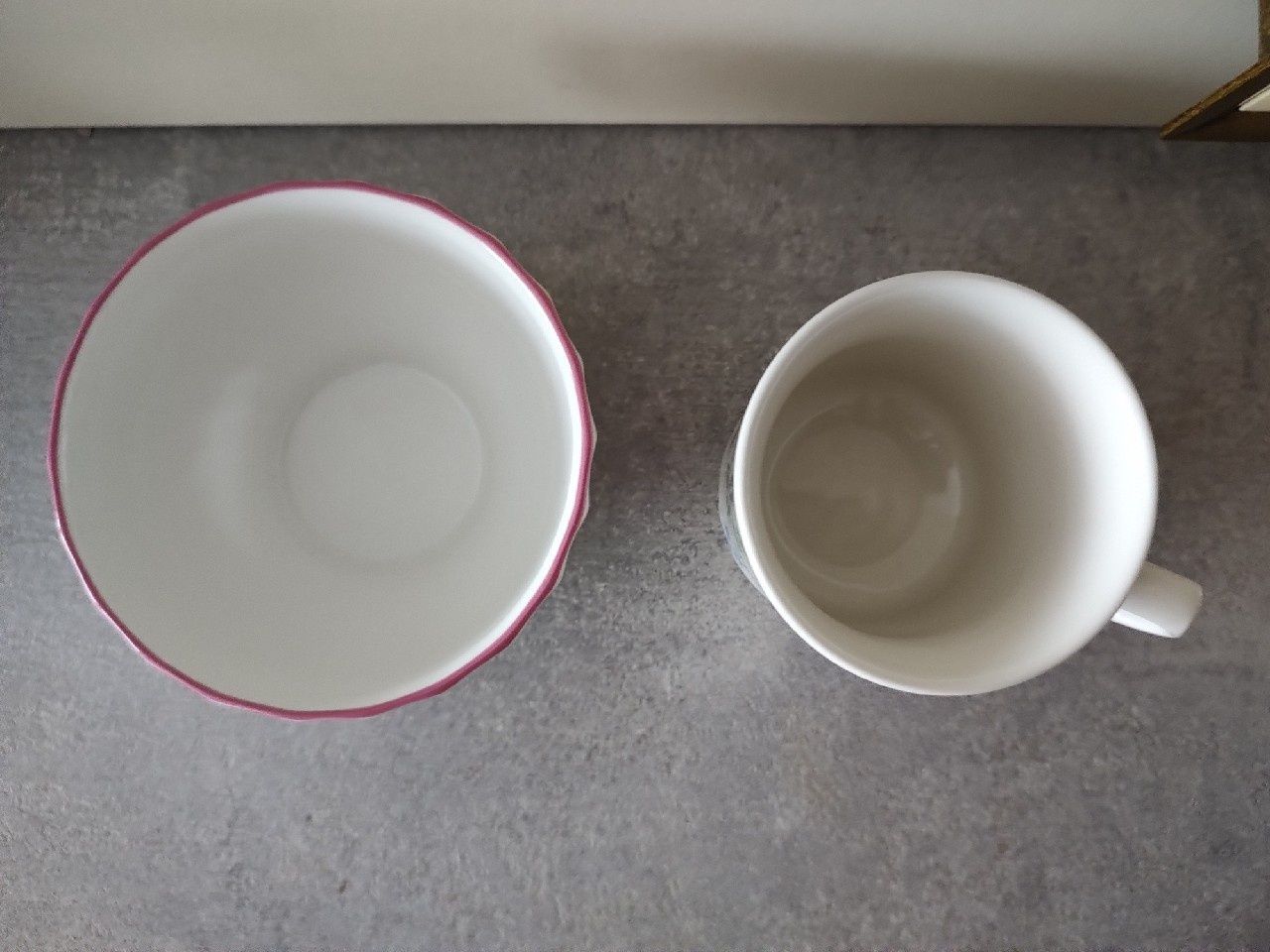 Filiżanka i miska porcelana Churchill