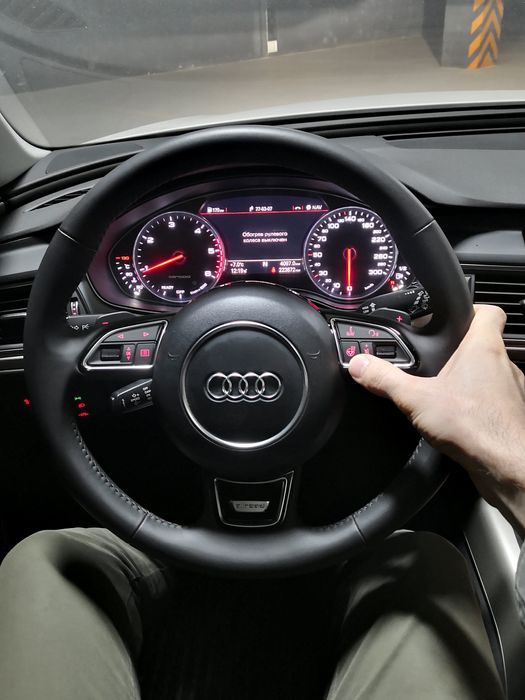 Audi a6 c7 a7 4G Руль мультируль подогрев обогрев комплект