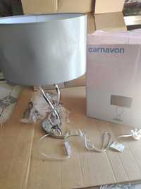 Lampa stołowa GoodHome Carnavon E14 chrom