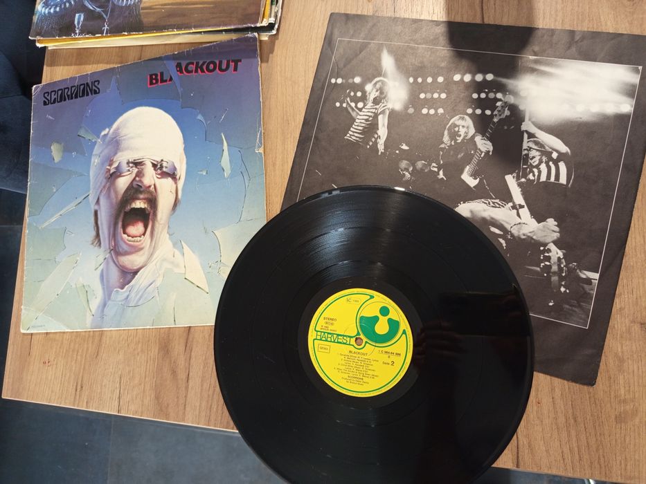 Płyta winylowa scorpions blackout