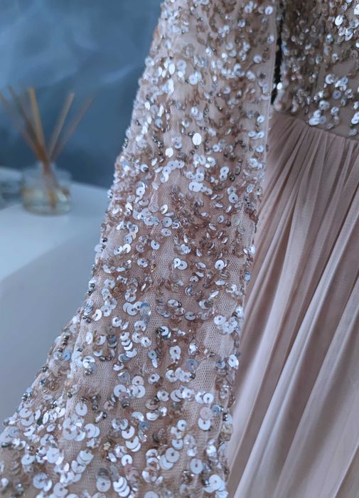 długa tiulowa suknia wieczorowa balowa rozmiar xxl 44 na bal wesele