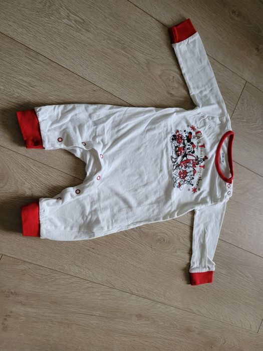 Rampers świąteczny rozm. 68 stan bdb