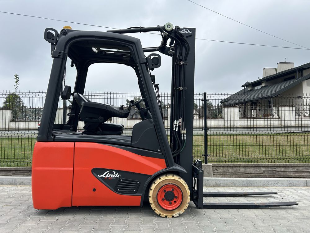 Wózek Widłowy LINDE E16C triplex 4,6m 2016r przbieg 3580 mth