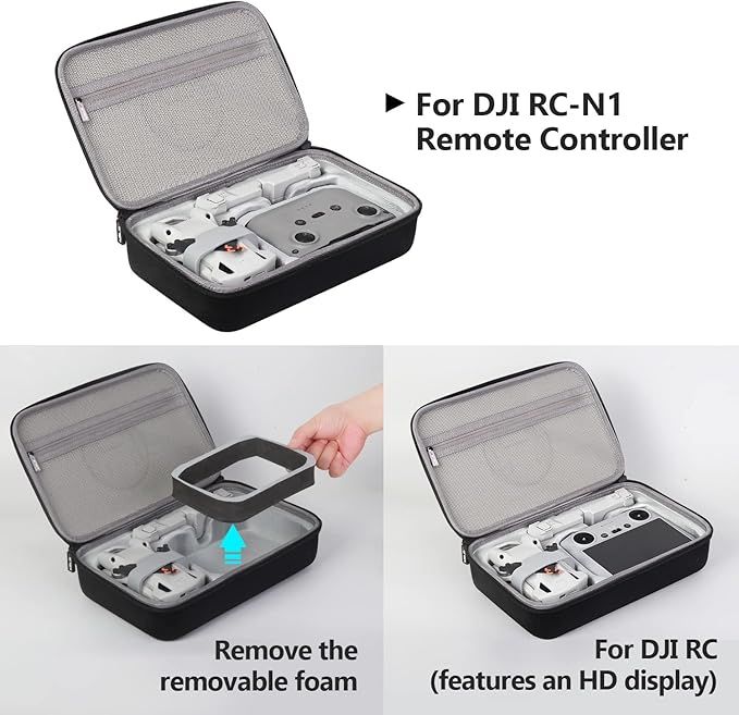 jsver etui torba do przechowywania do dji mini 3 pro/mini 3 vv