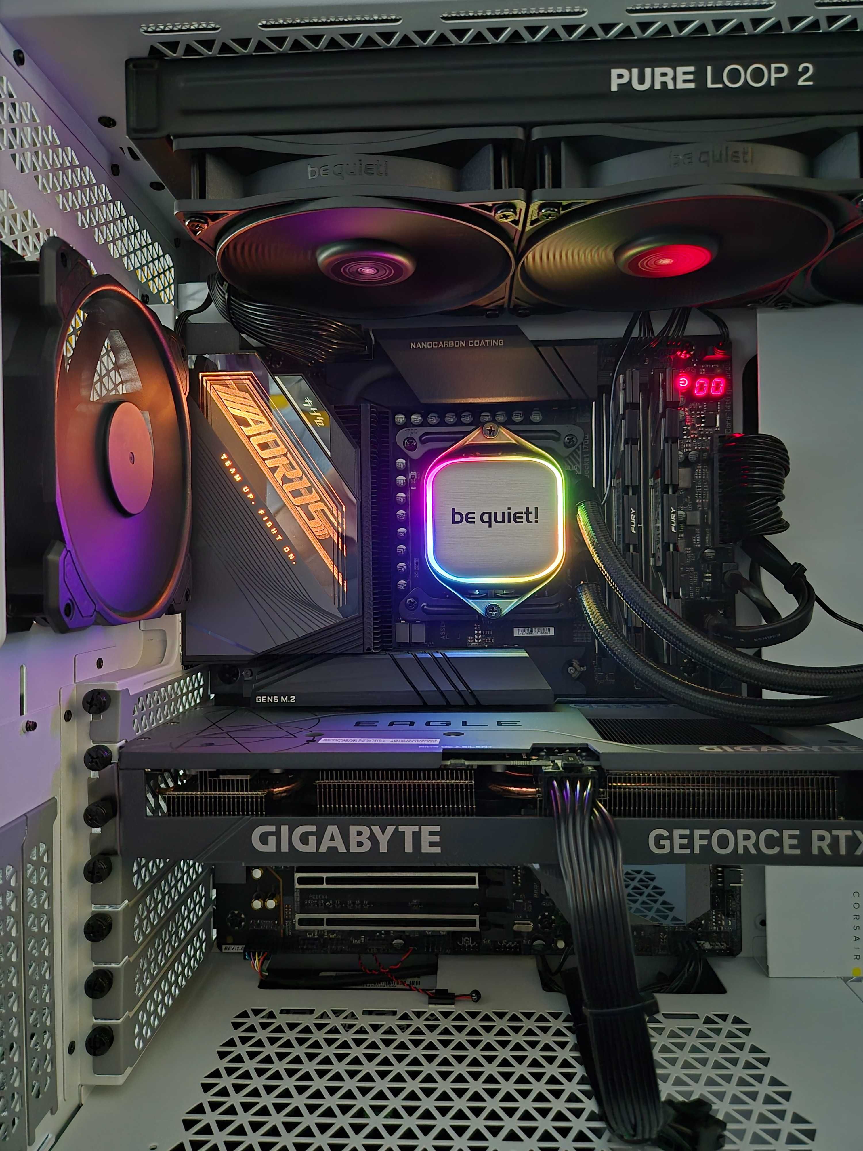 KOMPUTER i9-14th, RTX4060Ti, RAM 96Gb, M.2 2TB x2 - NOWY
