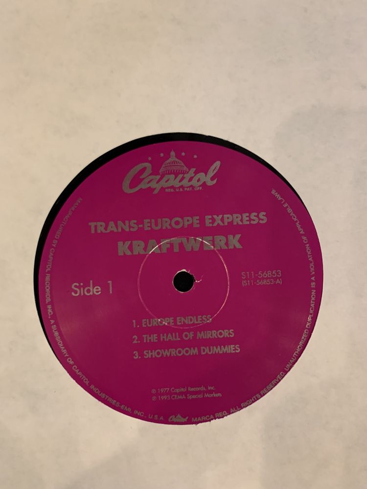 Винил/ пластинка Kraftwerk