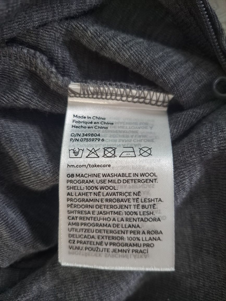 Kombinezon z wełny rozm. 62 H&M Premium Selection
