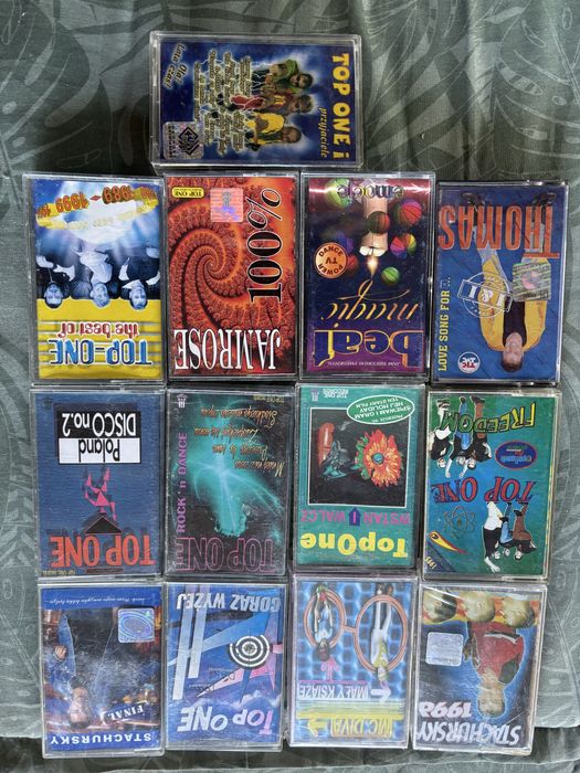 Polski Dance Top One najwieksze przeboje kaseta audio