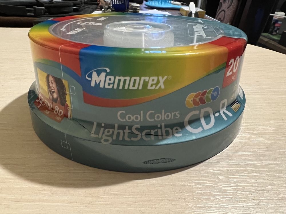 Memorex LightScribe CD-R диски