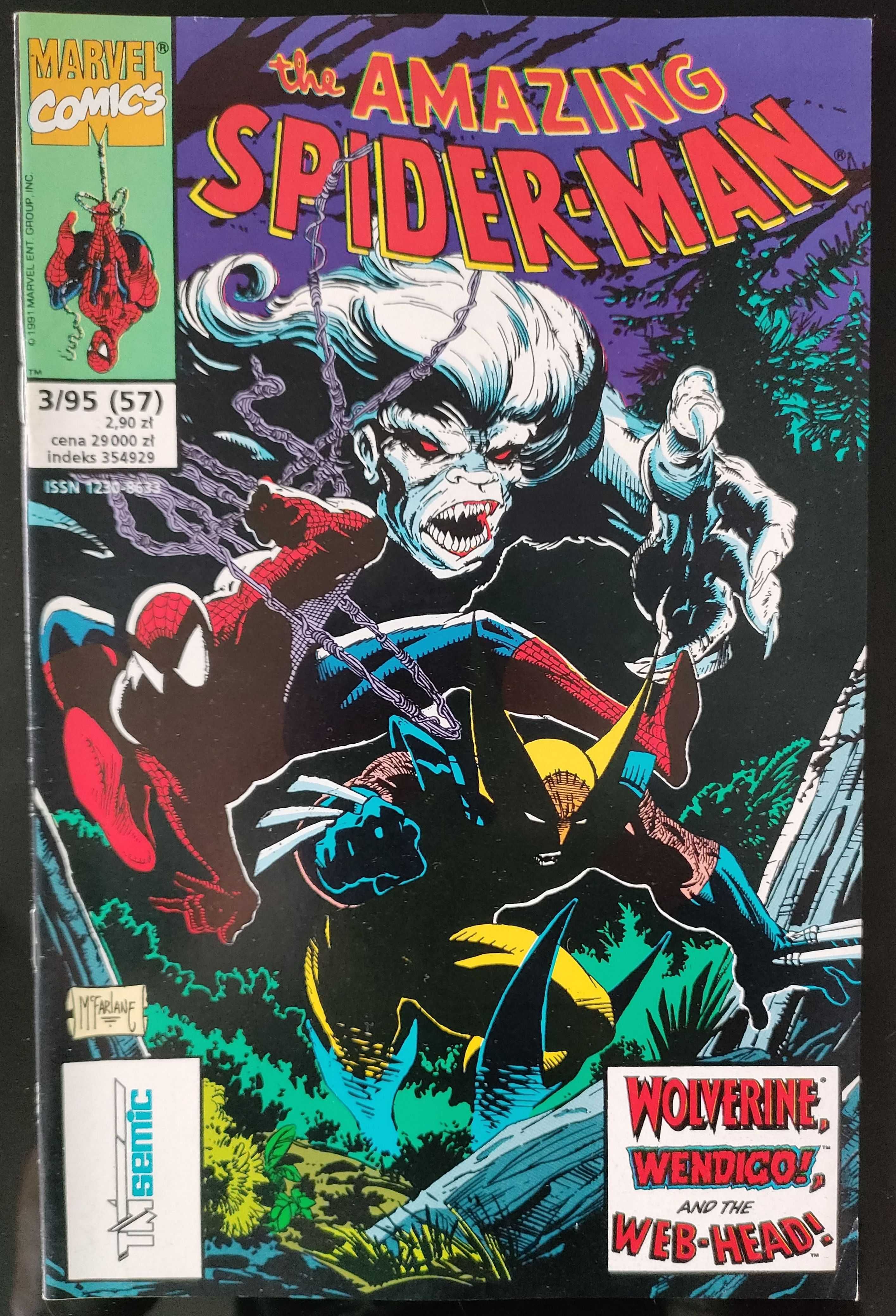 Komiks The Amazing Spider-Man - 3/95 - TM-Semic