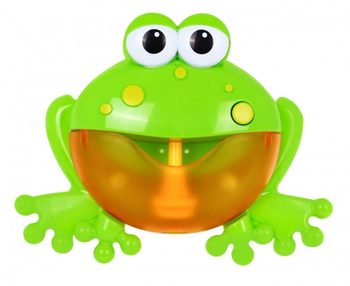 Żabka do kąpieli dla dzieci 18m Maszynka do baniek mydlanych