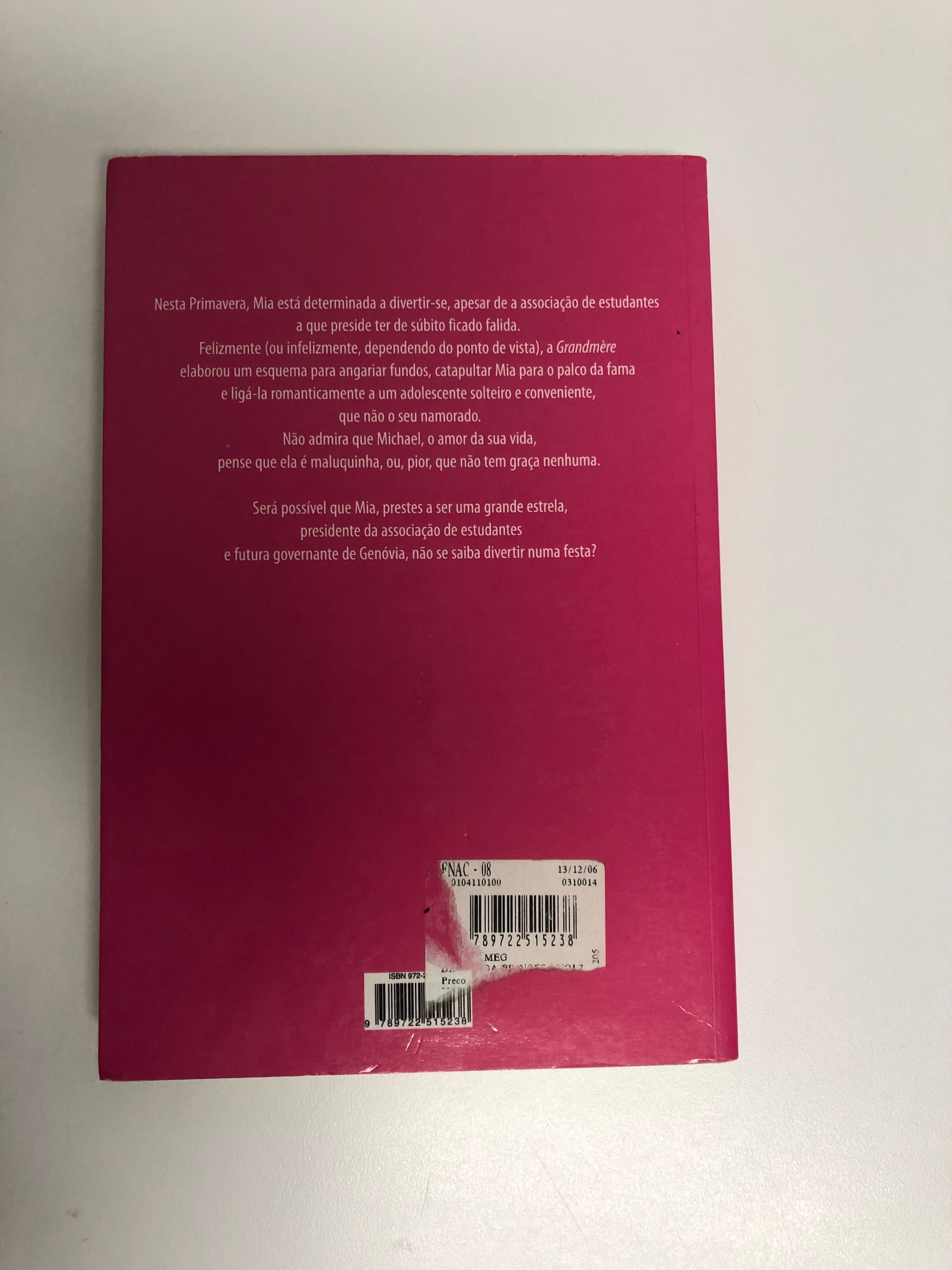 Livro "Diário da Princesa Vol. VII - A Princesa Vai à Festa"