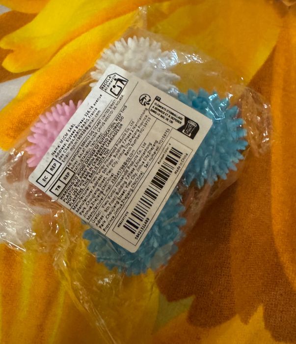 нові кульки для збирання шерсті або волосся в пральній машині