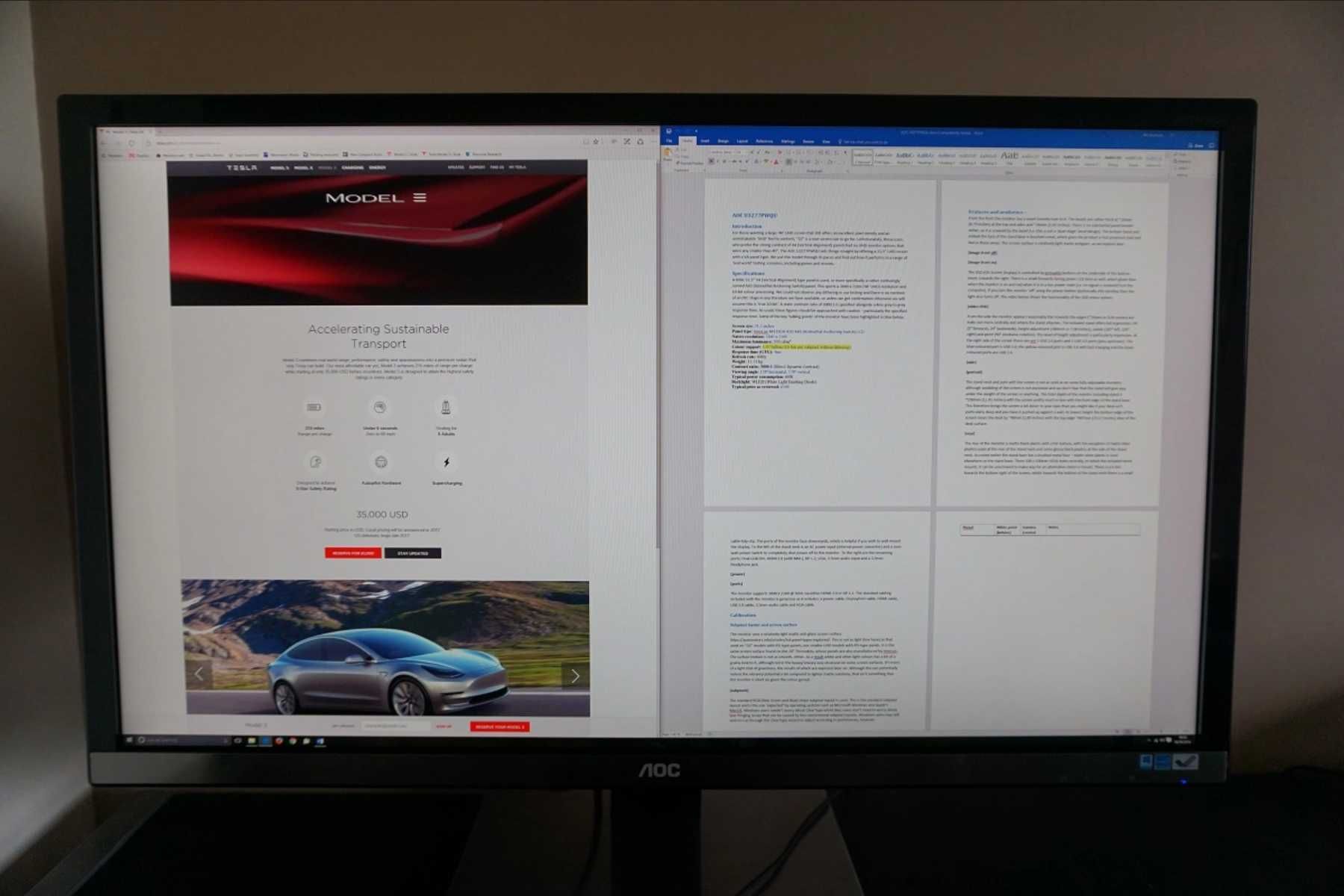 Monitor AOC Q3277PQU  32 cale