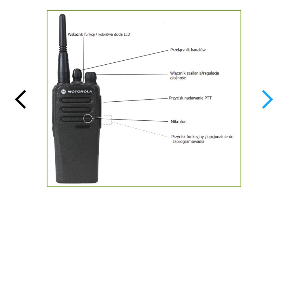 Radiotelefon Motorola DP1400