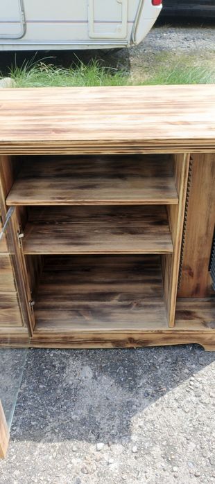 Komoda RTV lite drewno sosnowe