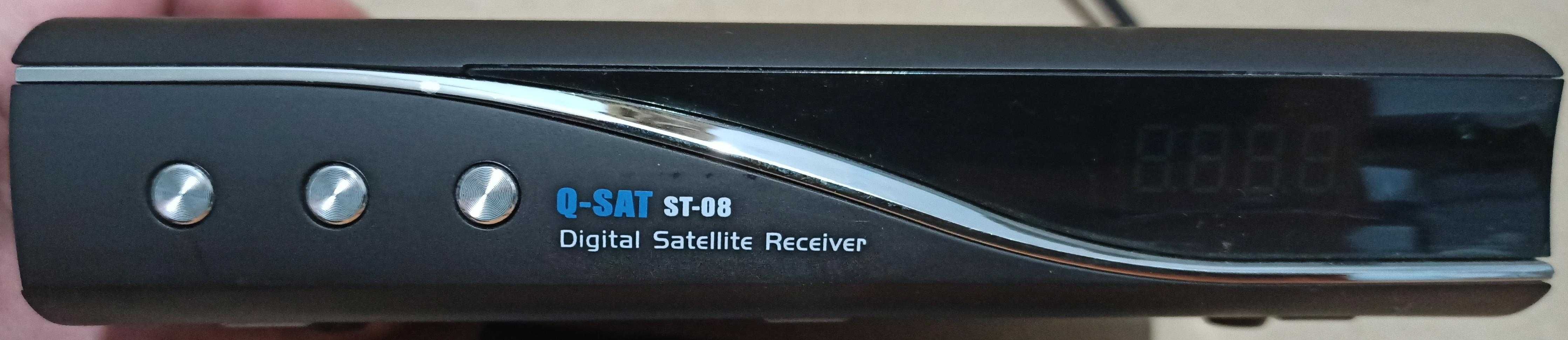 Продам спутниковый, цифровой ресивер Q-SAT st-08 б/у