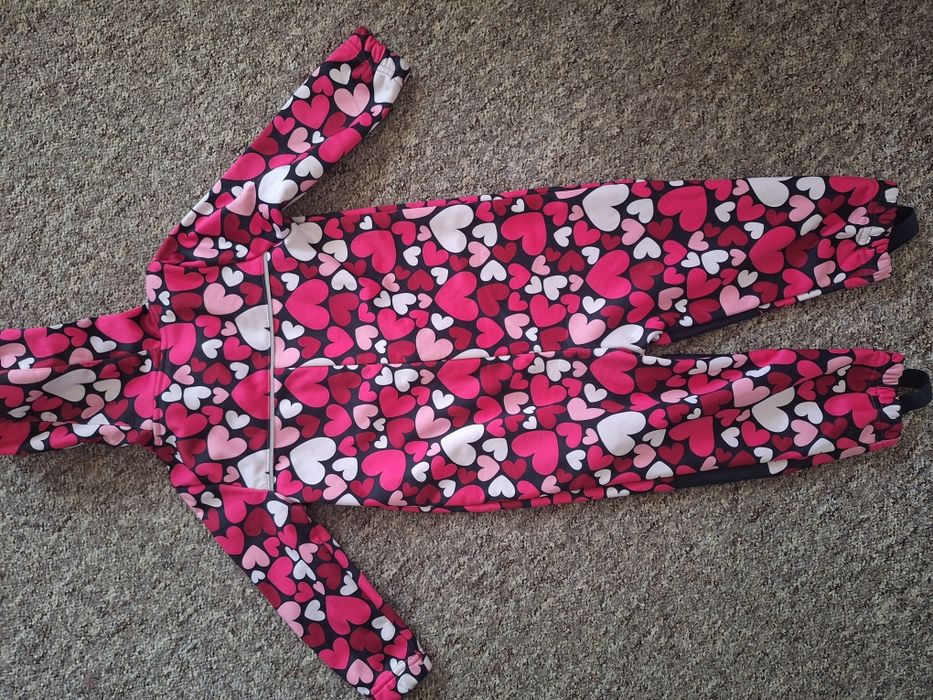 Kombinezon wiosenny dziewczęcy 12-24 miesiące