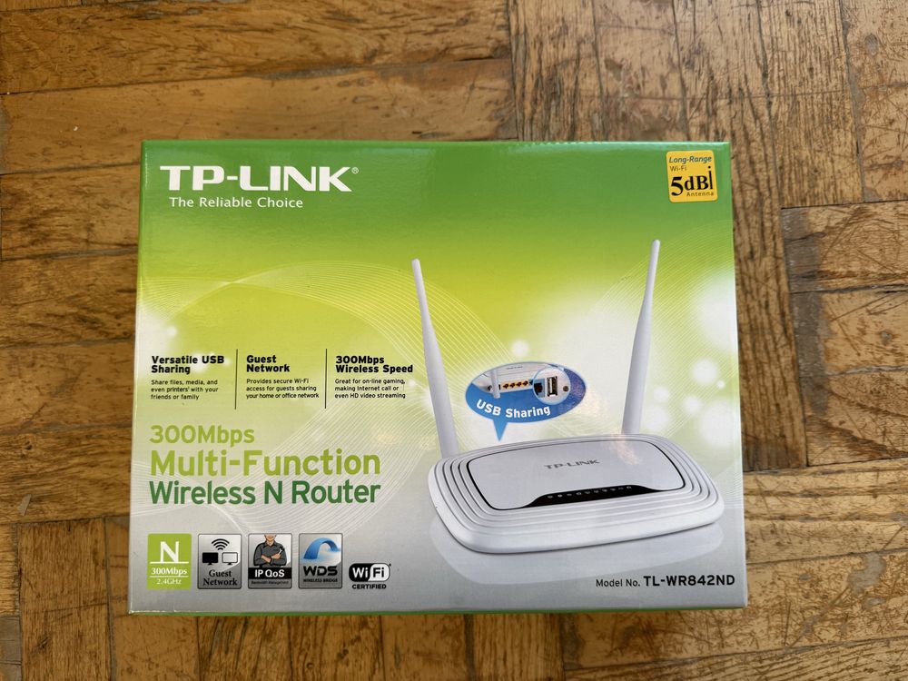 Router TP-LINK WR842ND WiFi 300Mbps