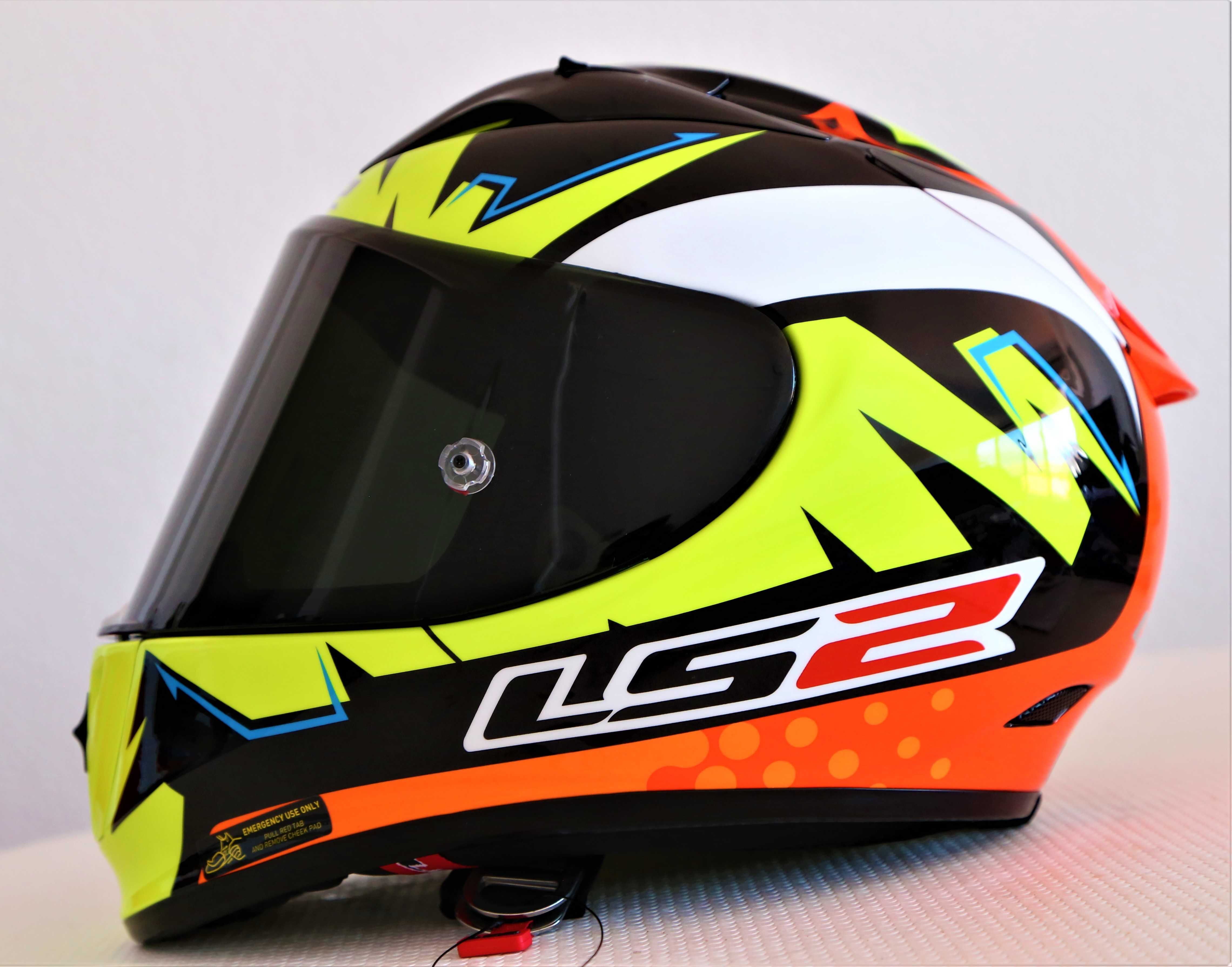 Capacete NOVO Ls2 Arrow R Viñales Carbon (52% Desconto) Tam XXS
