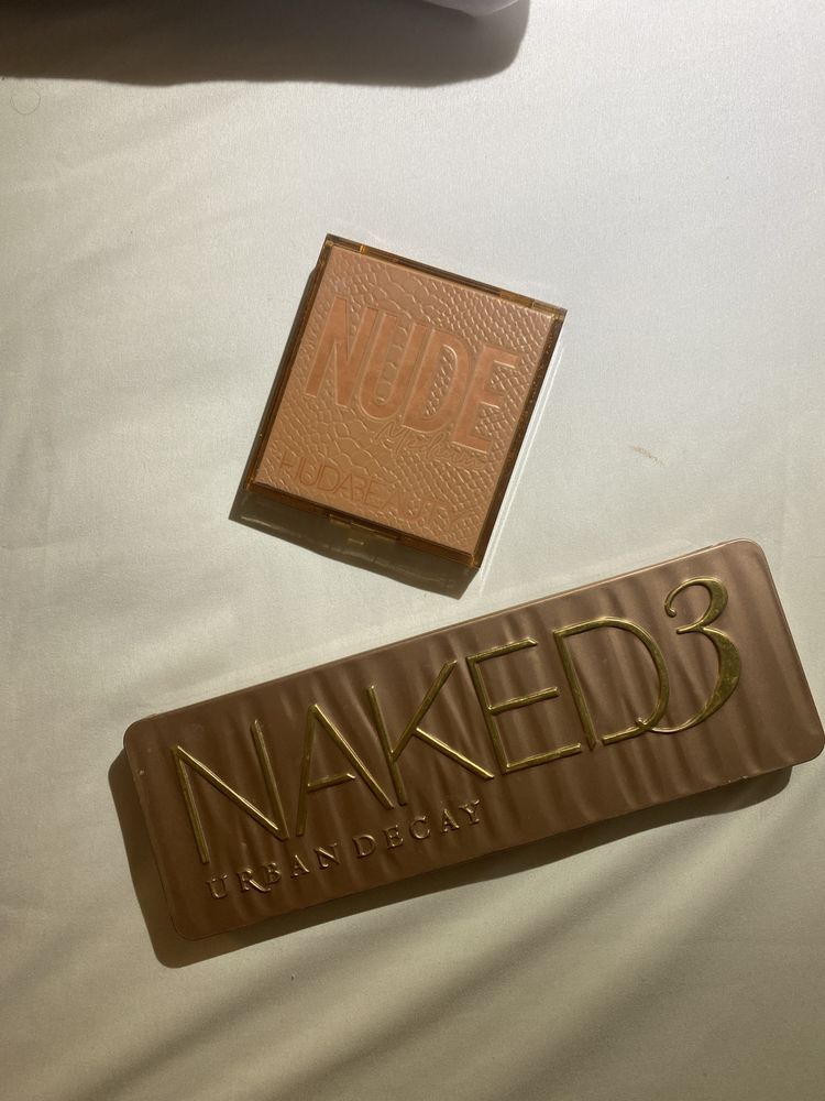 Paletki huda beauty oraz naked3