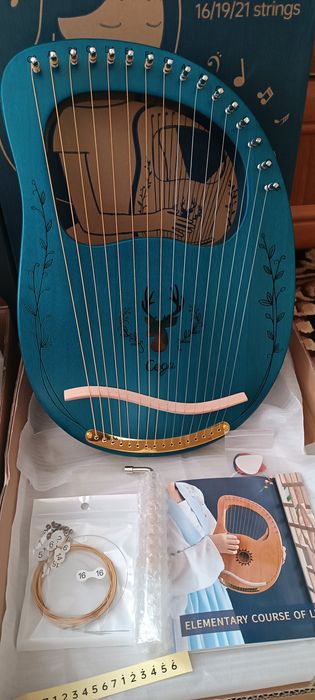 Cega Ліра , міні арфа 16, 19, 21 струн