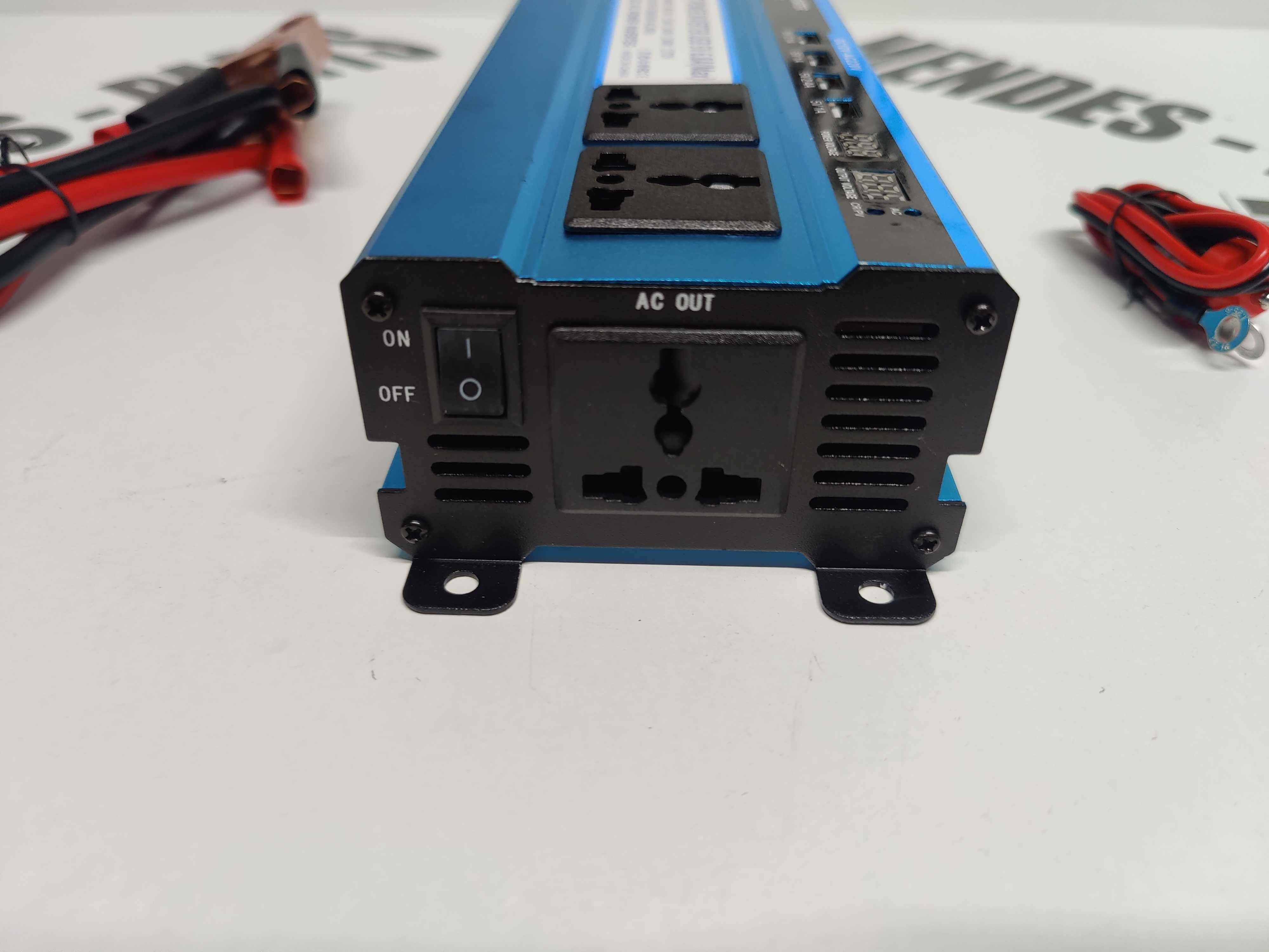 Inverter Inversor de voltagem 12 v 24 v - 220v