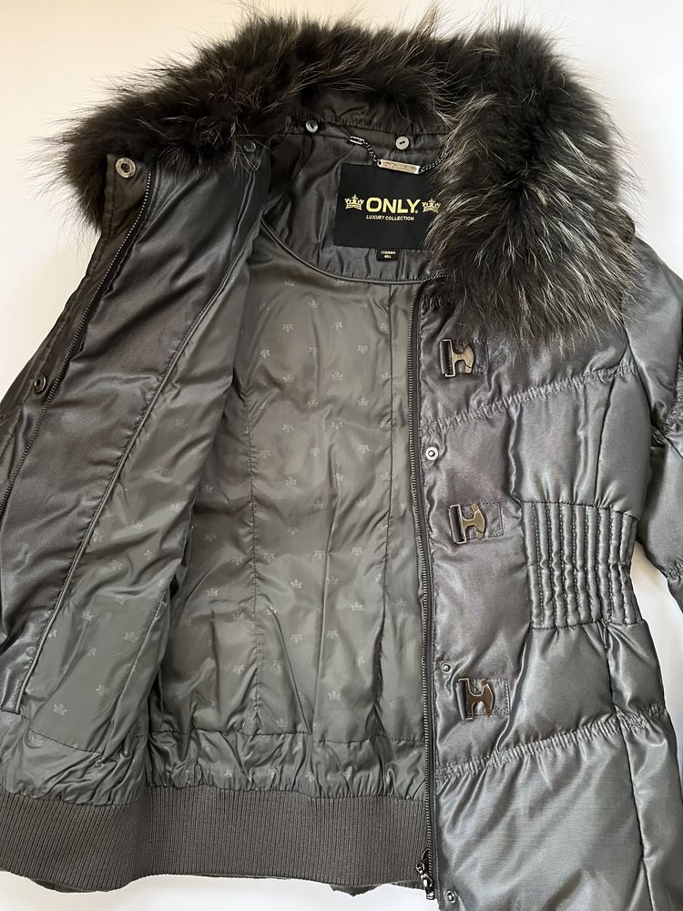 Зимняя куртка Only Luxury натуральный пух