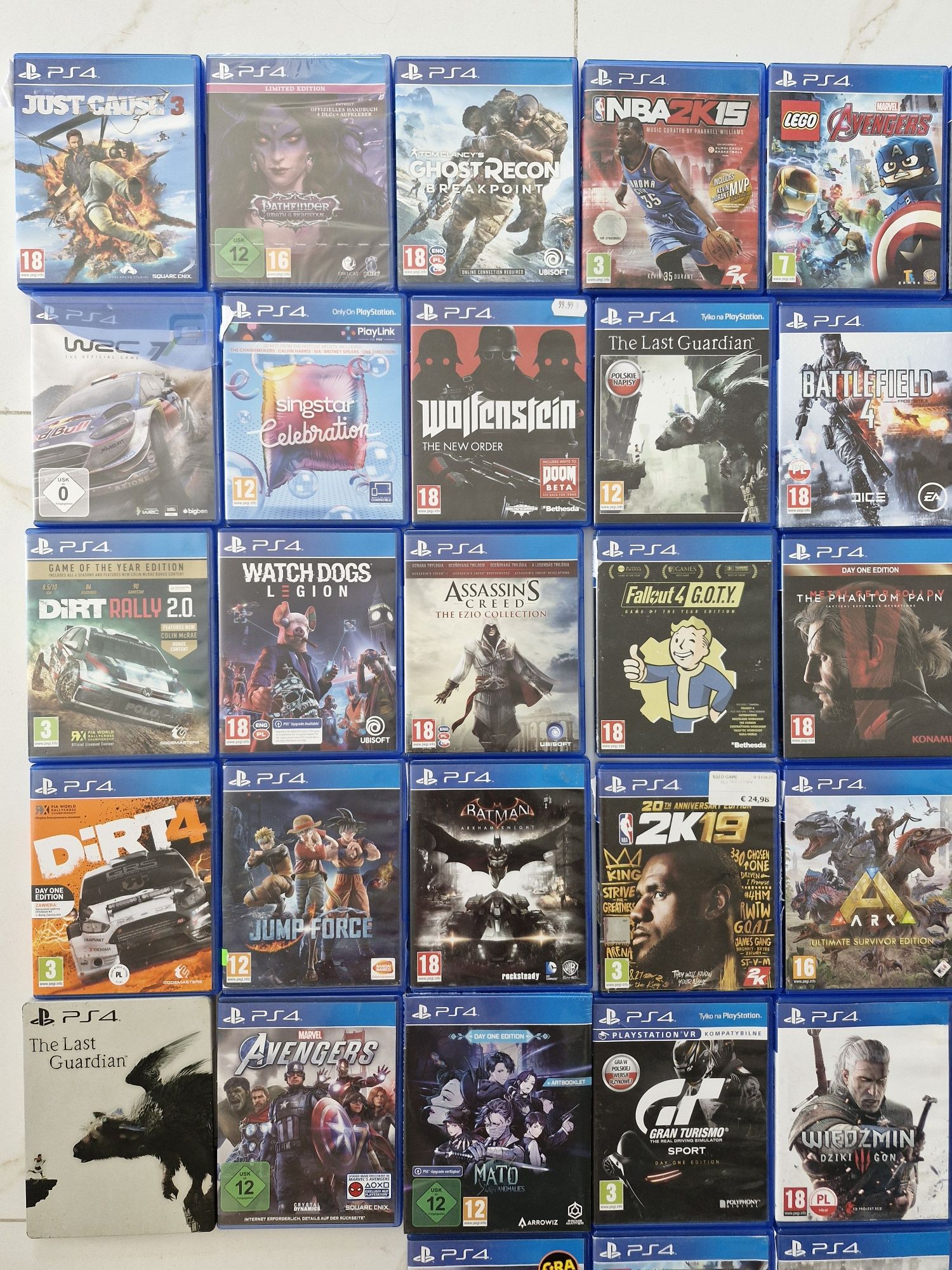 Gry na konsole ps4/ps5