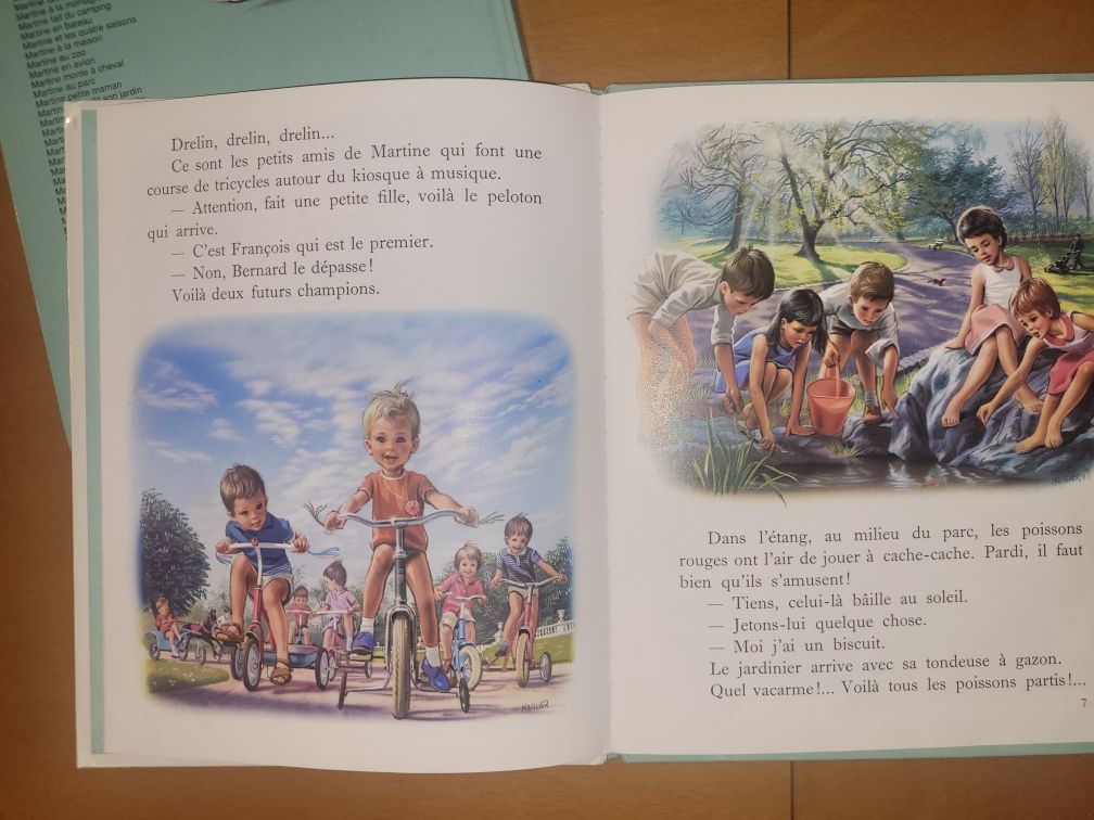 Martine, książeczki dla dzieci po francusku