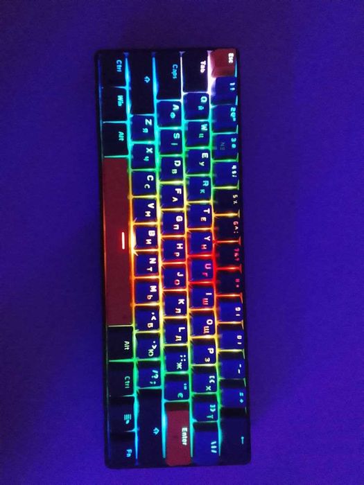 Клавіатура бездротова GamePro MK130G Pro RGB USB/Wireless/Bluetooth