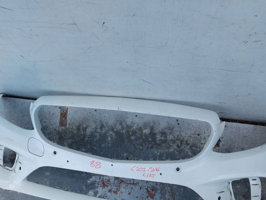 mercedes-benz c klasa w205 amg lift zderzak przedni