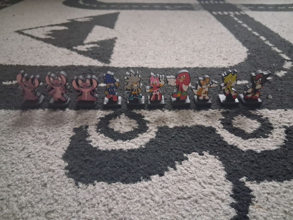 Figurki Sonic i Stich