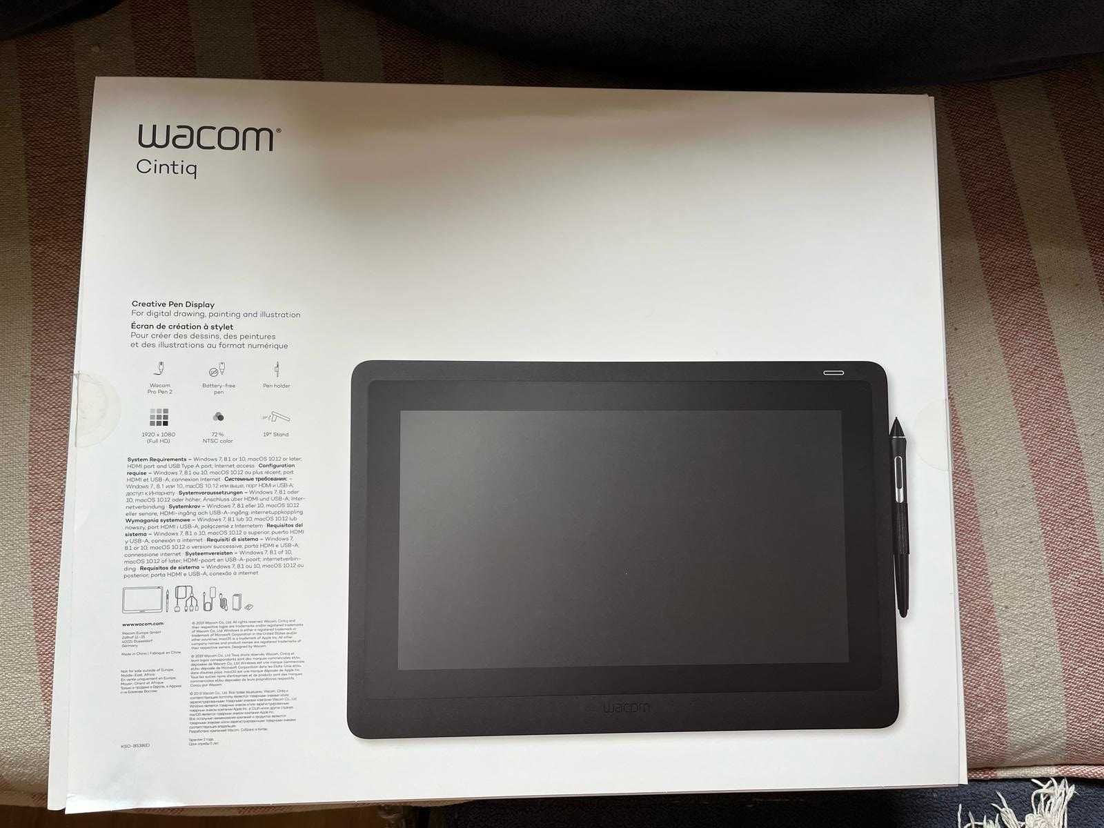 Wacom Cintiq 16 tablet graficzny