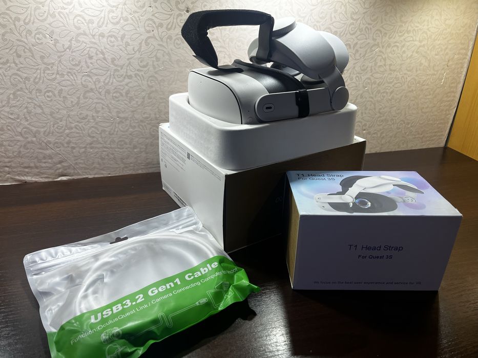 Американський Meta Quest 3S 256Gb; Повний ігровий ВР комплект