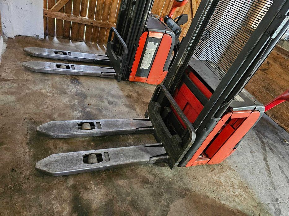 linde L16 wózek paleciak elektryczny duplex 3m