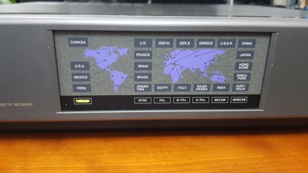 Video Panasonic NV-W1 VHS Multisitema.