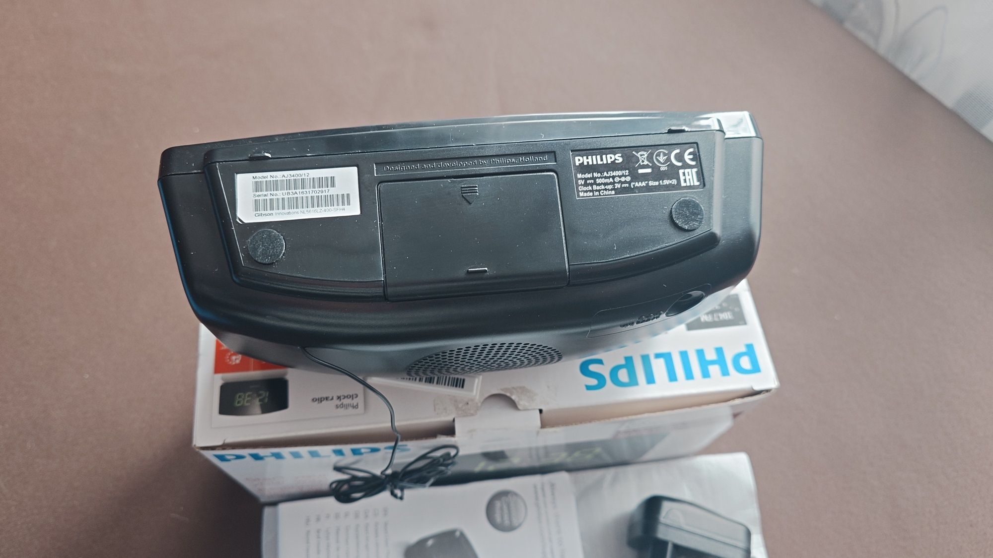 Radiobudzik PHILIPS AJ3400