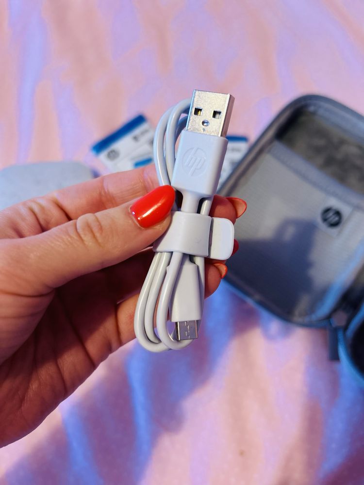 Impressora Portátil HP Sprocket + 20 Folhas de Fotografia