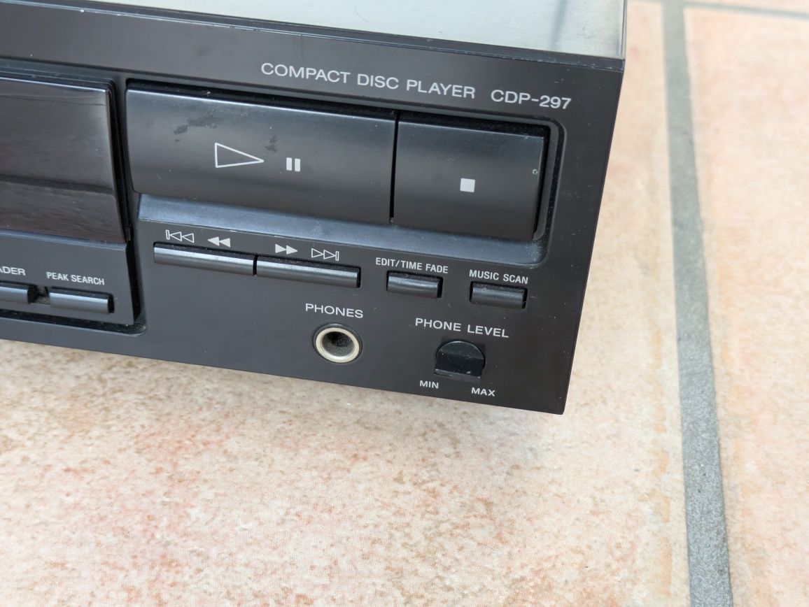 Leitor de CDs sony