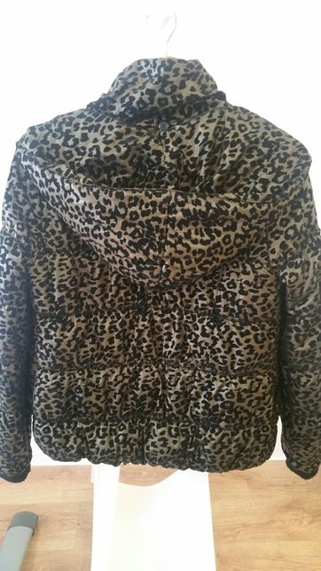 Casaco Impermeável, padrão leopardo