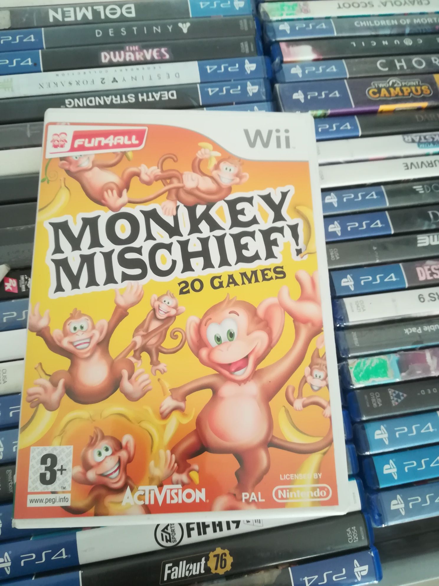Monkey mischief 20 games Nintendo Wii