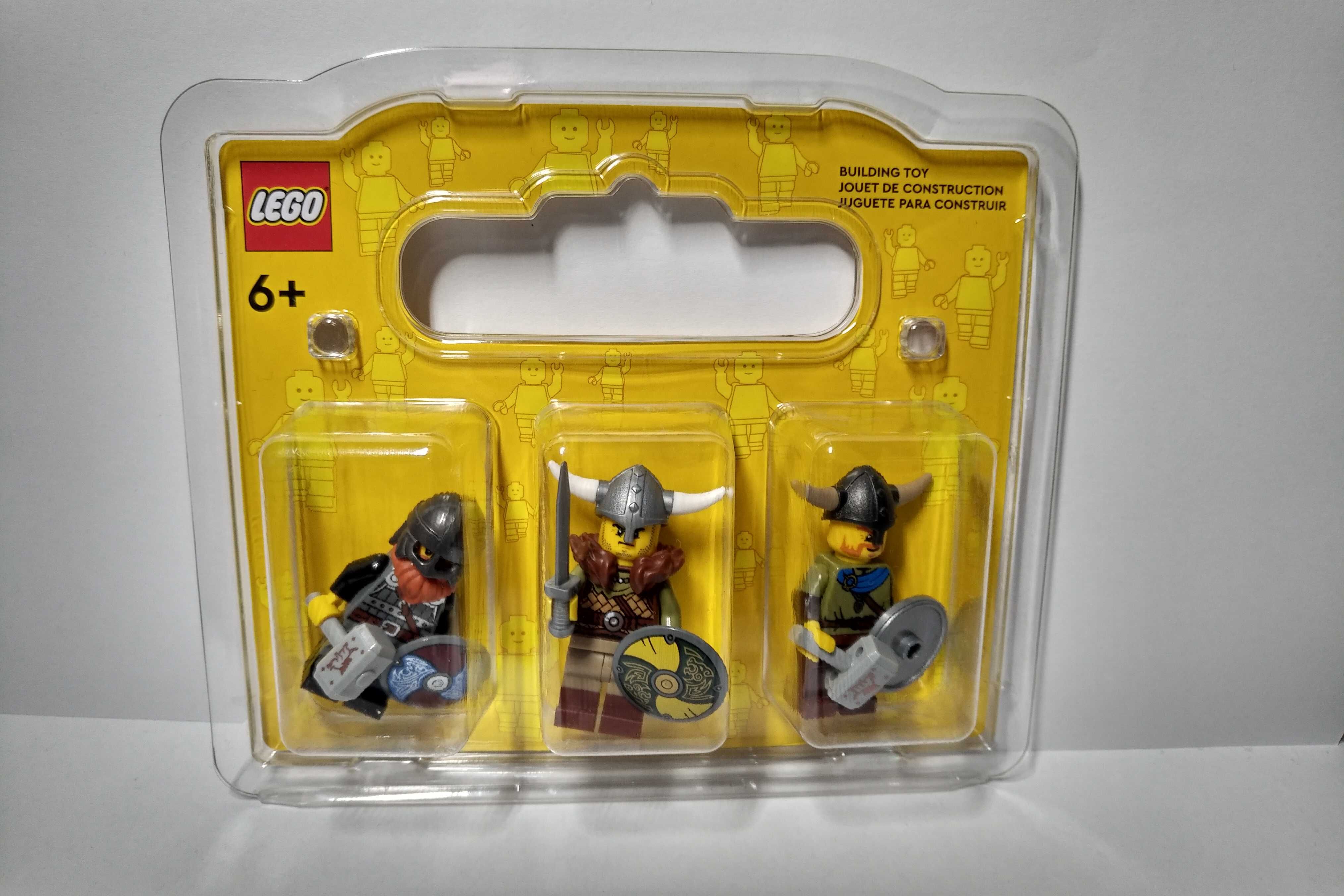 Lego 3 figurki w blistrze Castle zamek rycerze wikingowie wojownicy #7