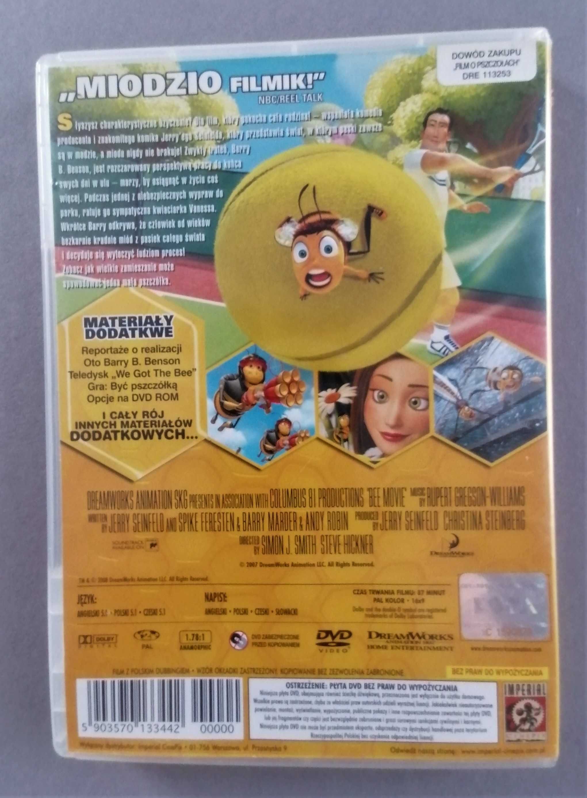 Film o pszczołach - DVD