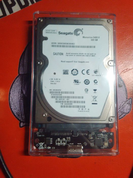 Disco Externo Portatil 320 Gb