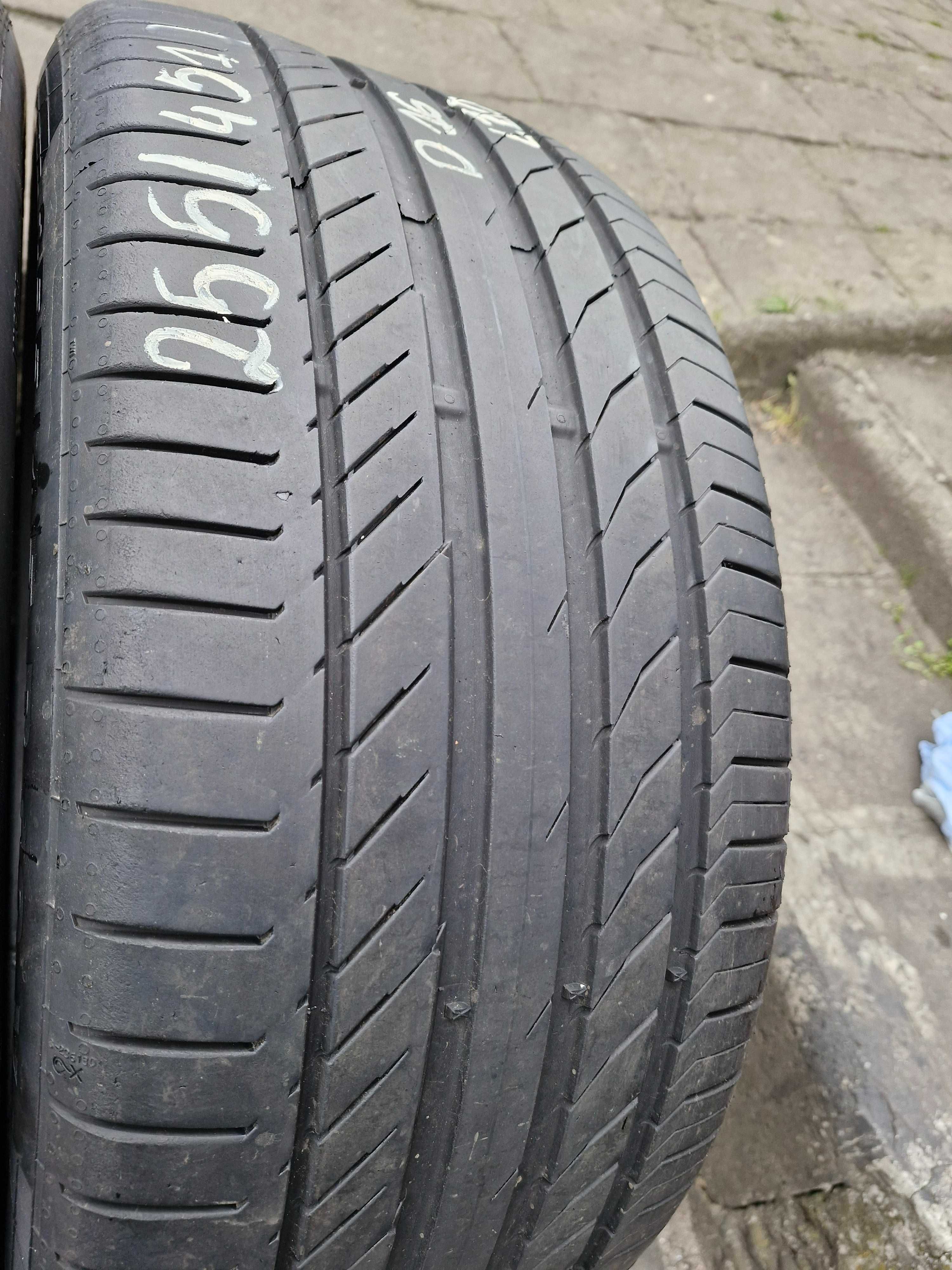 Opony Letnie 255/45R19 Continental ContiSportContact 5 2sztuki Montaż